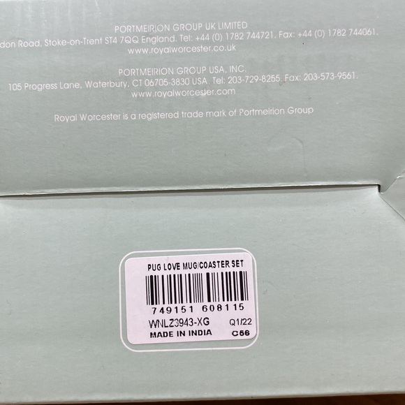 NWT.  Royal Worcester, mug and coaster set. - Picture 7 of 8